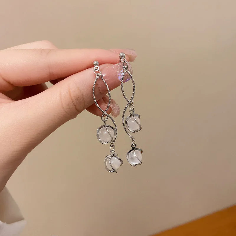 WLP Exquisite Sweet Pink Rhinestone Bow Tassel