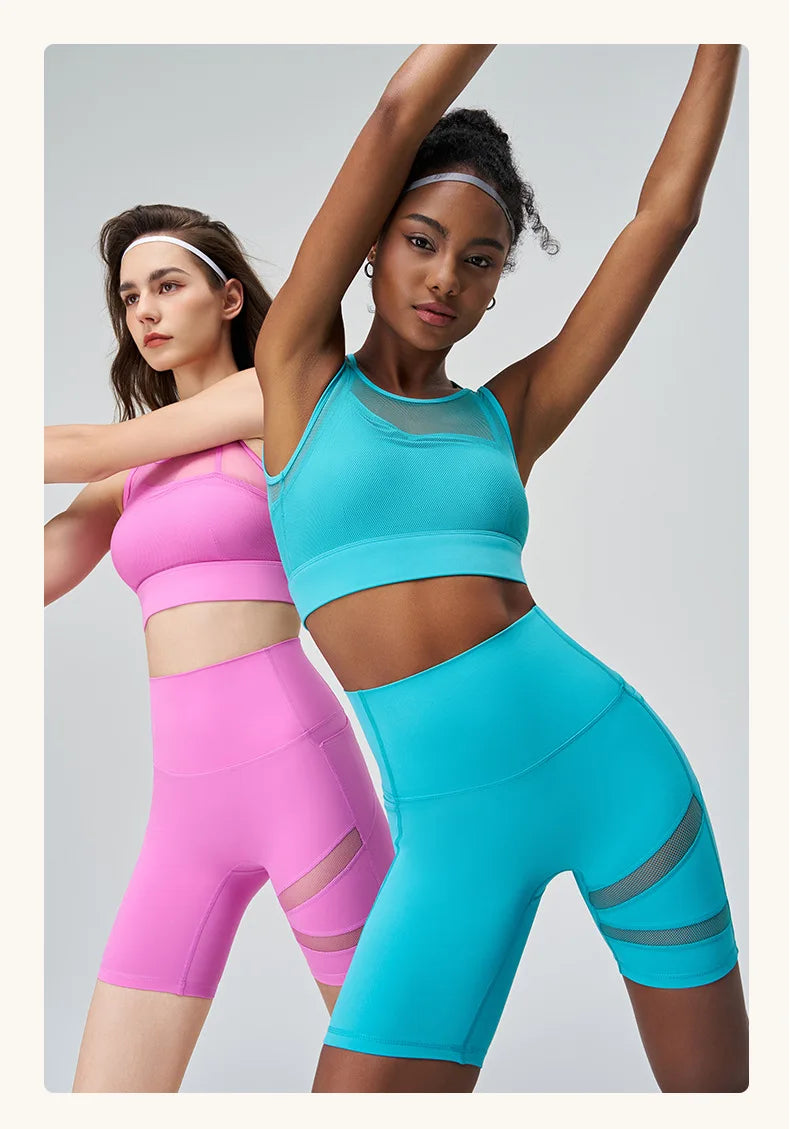 Mermaid Curve Summer Yoga Suit