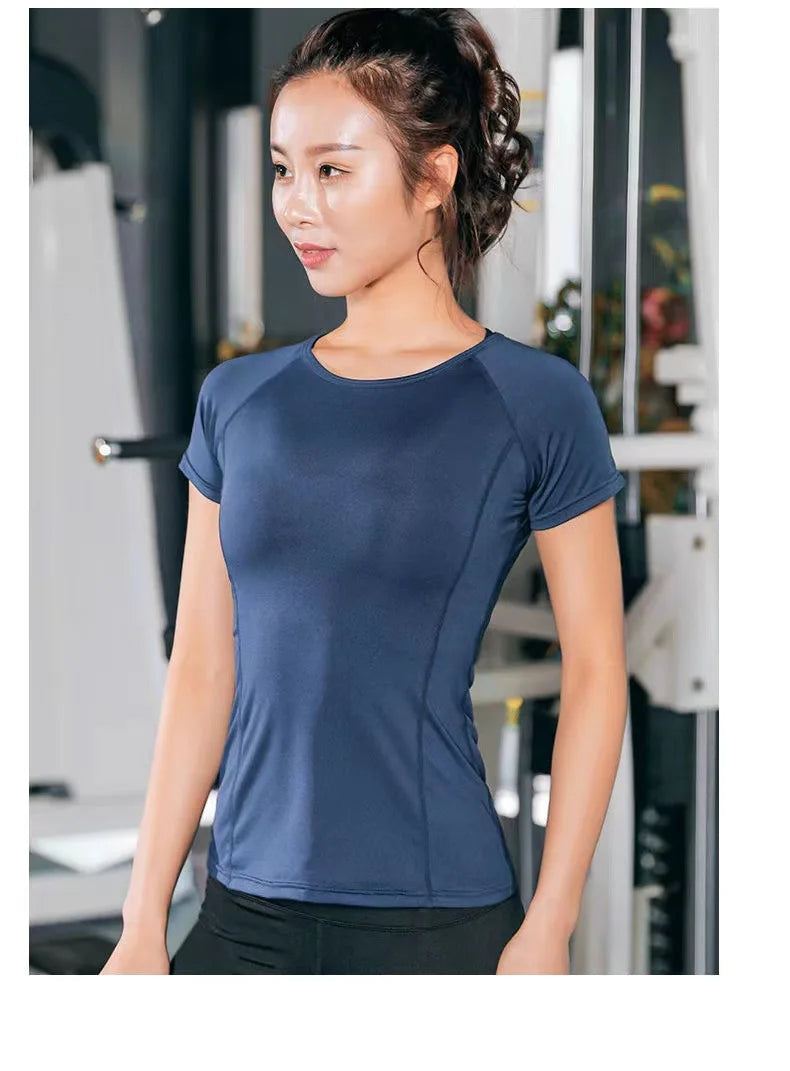 Women Summer T Shirts Slim Fit